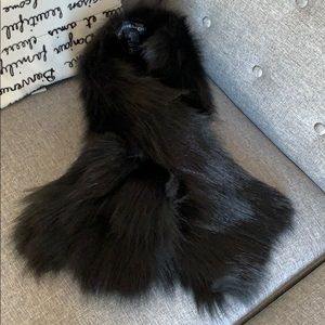 Adrienne Landau Fur Scarf